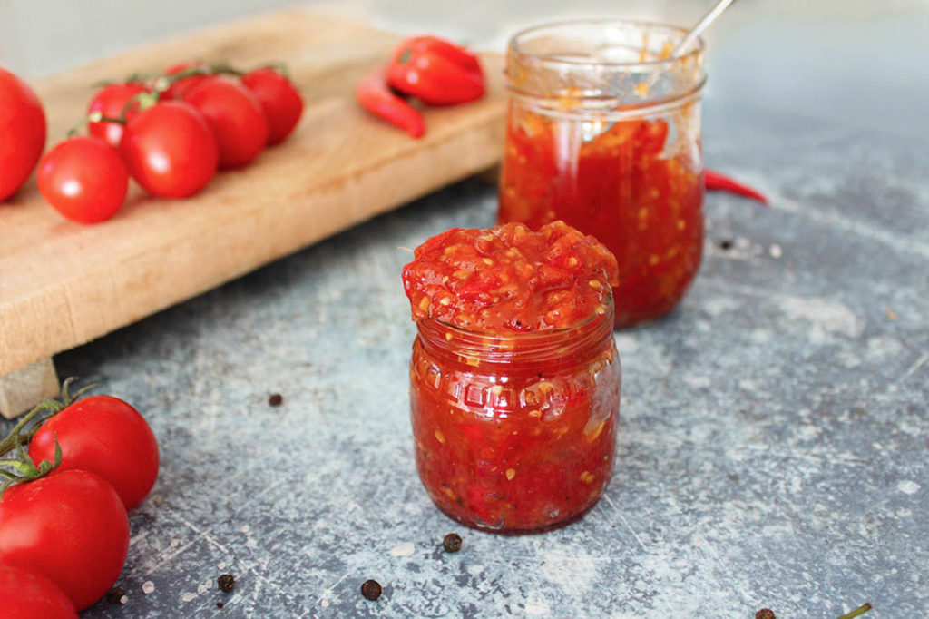 Tomato Chilli Jam, Best Vegan Condiment The Zest Kitchen